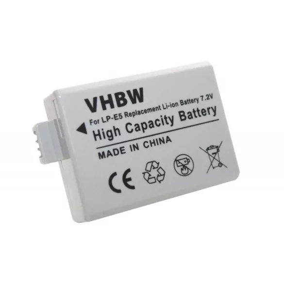 Canon LP-E5 utángyártott akkumulátor - VHBW