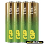 GP LR6 AA Ultra Alkaline 15AU elem 4db/csomag (ár/csomag)