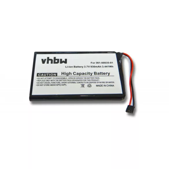 Garmin Nüvi 1200 utángyártott akkumulátor - VHBW