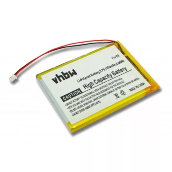 Li-Polymer Cowon iAudio D2 utángyártott akkumulátor - VHBW