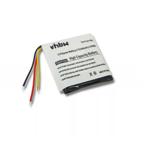 Li-Polymer Sandisk Sansa Fuze 4GB 8GB utángyártott akkumulátor - VHBW
