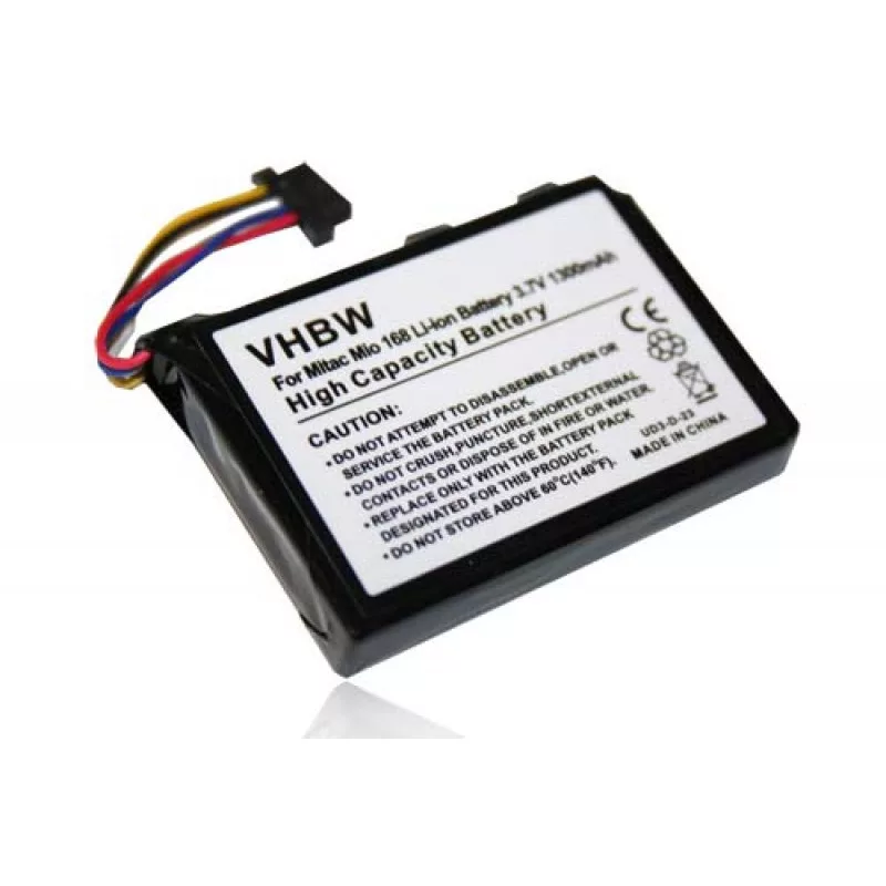 Mitac Mio 168 / Yakum Delta 300 GPS utángyártott akkumulátor Mitac Mio 168 / Yakum Delta 300 GPS utángyártott akkumulátor
